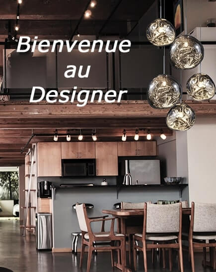 luminaires pour designer et decoratrice d'interieur